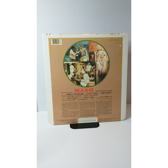 CED VideoDisc  "M*A*S*H"  (1969)  20th Century Fox - Picture 2 of 2
